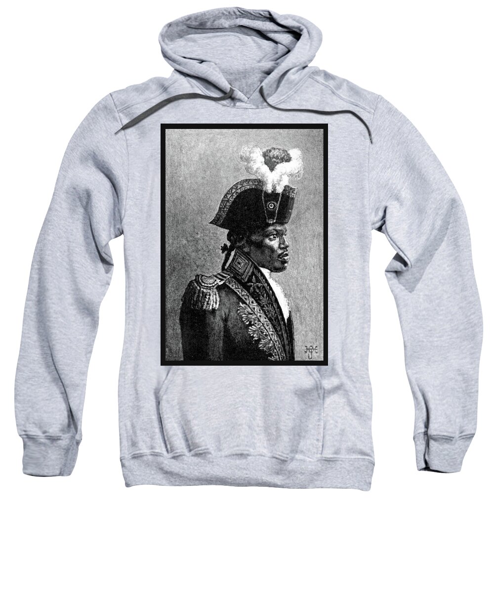 1795 Sweatshirt featuring the photograph Toussaint Louverture, Haitian General #3 by Science Source
