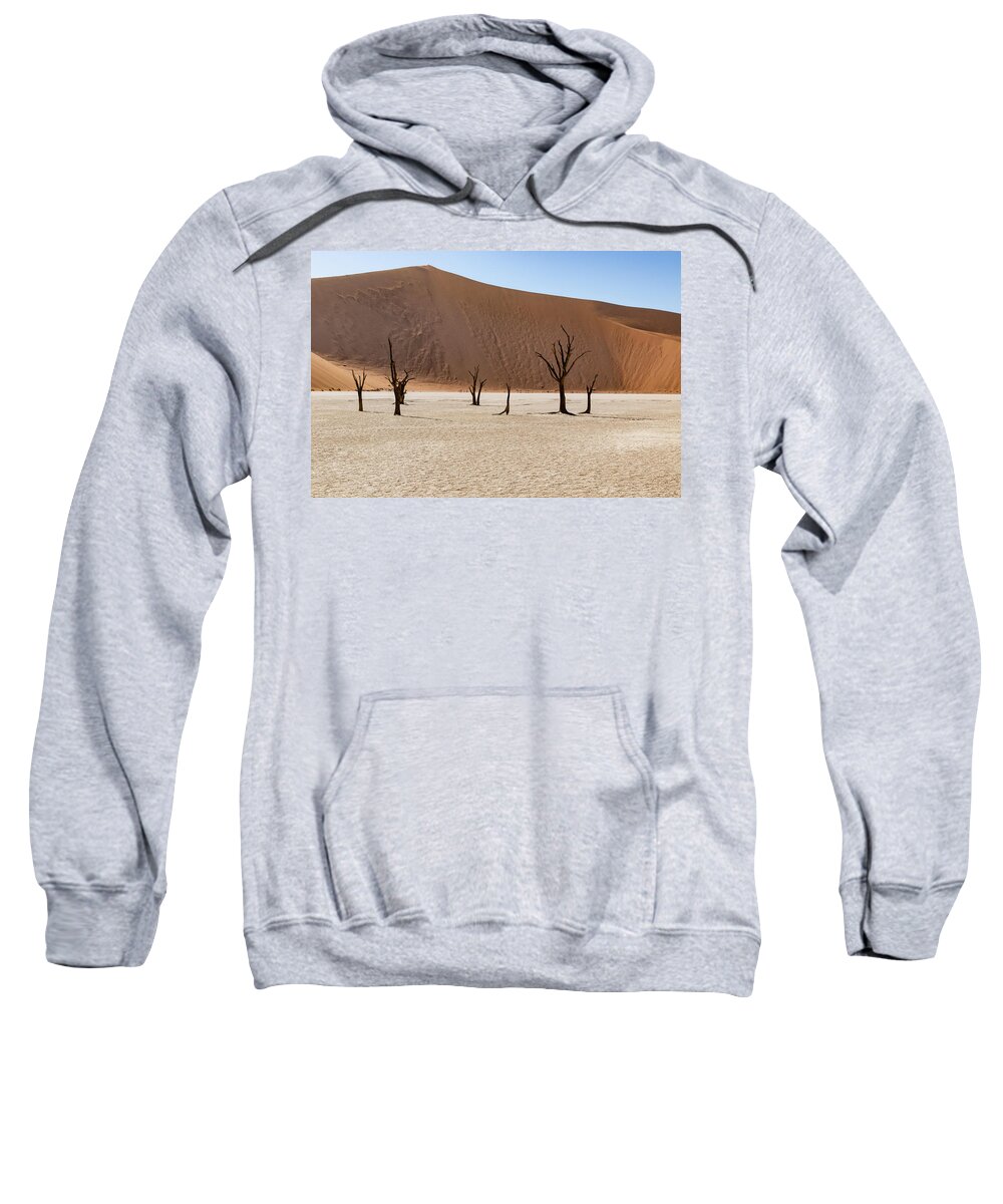 Landscape Sweatshirt featuring the photograph Deadvlei #9 by Mache Del Campo
