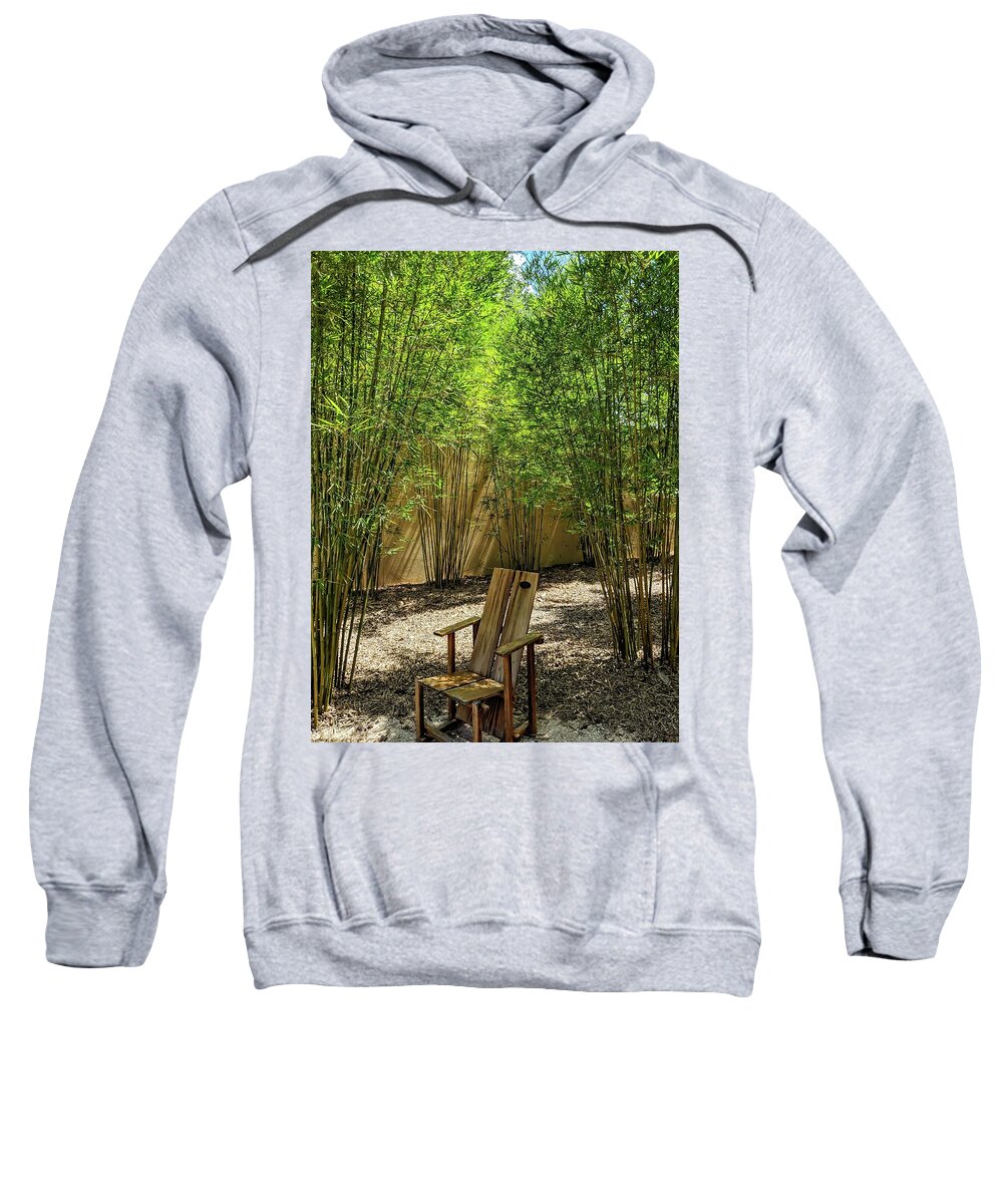 Tree Sweatshirt featuring the photograph All By Myself by Portia Olaughlin