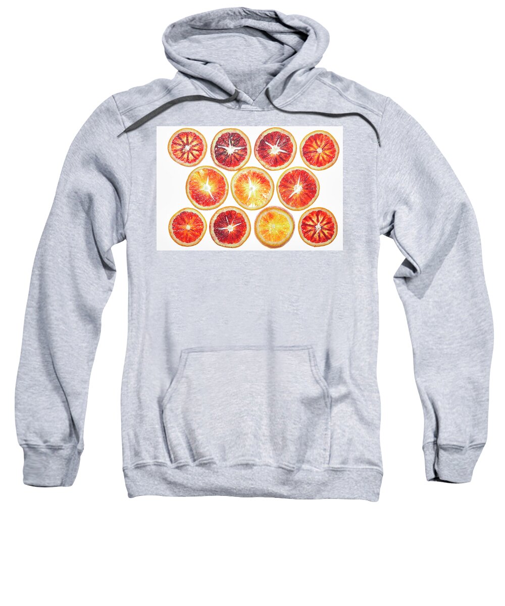 Fresh Sweatshirt featuring the photograph Blood Oranges #5 by Cuisine at Home