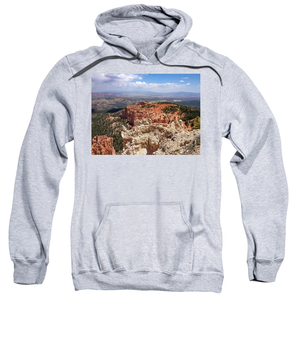 Bryce Canyon Sweatshirt featuring the photograph Bryce Canyon High Desert by Mark Duehmig
