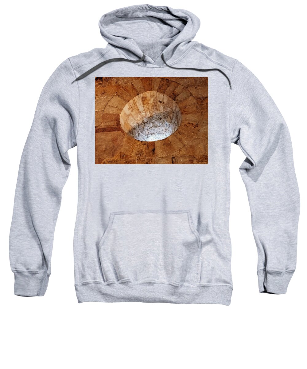 Cudillero Spain Sweatshirt featuring the photograph Cathedral Window by Tom Singleton