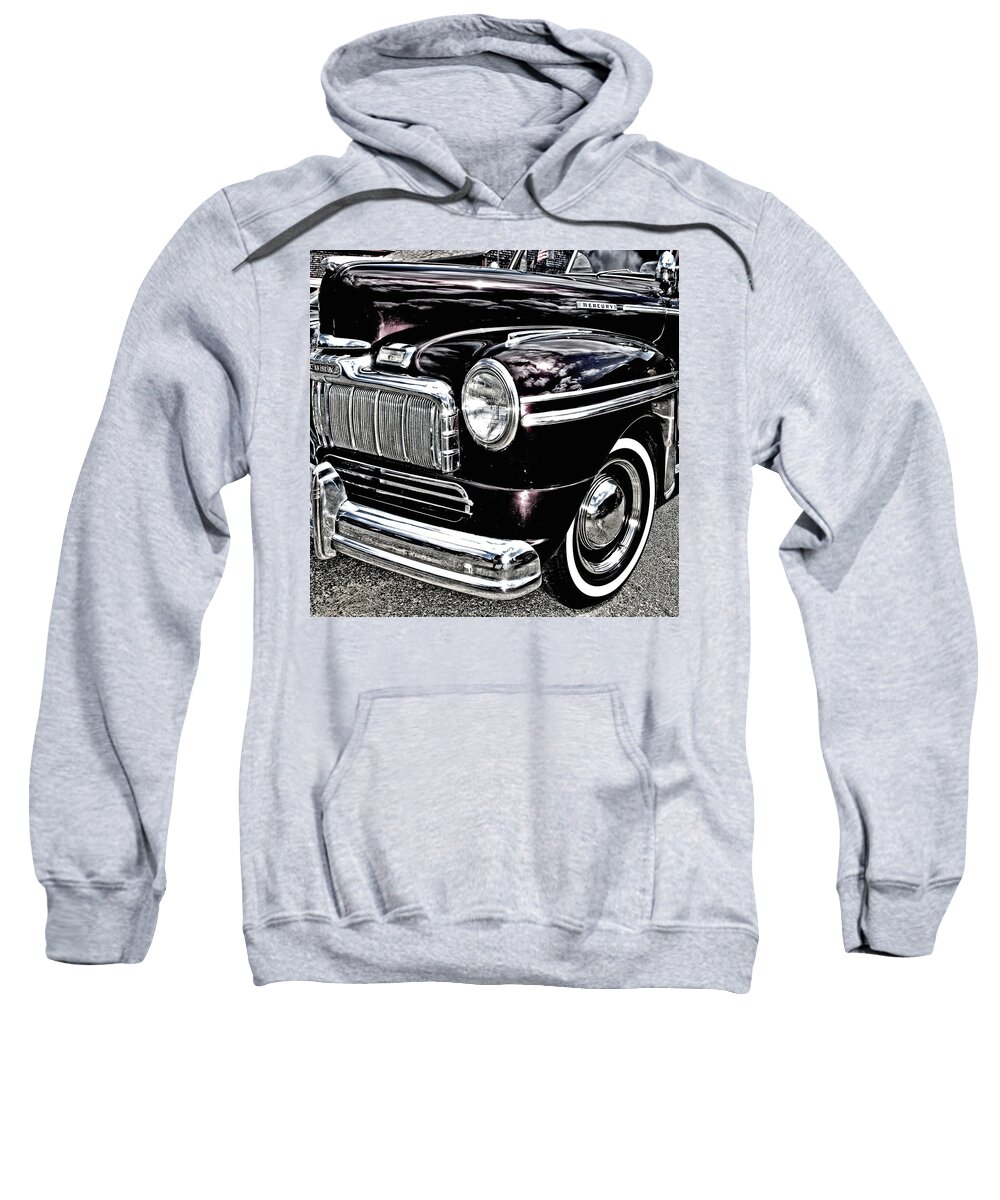 Drop Top Sweatshirt featuring the photograph Classic Mercury by Bruce Gannon