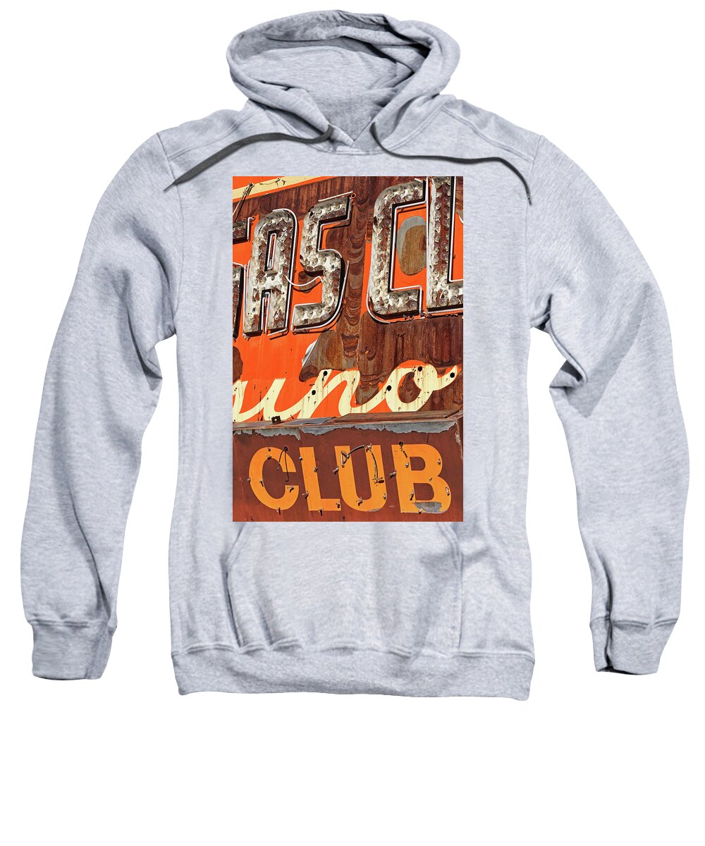 Club Sweatshirt featuring the photograph Club by Skip Hunt