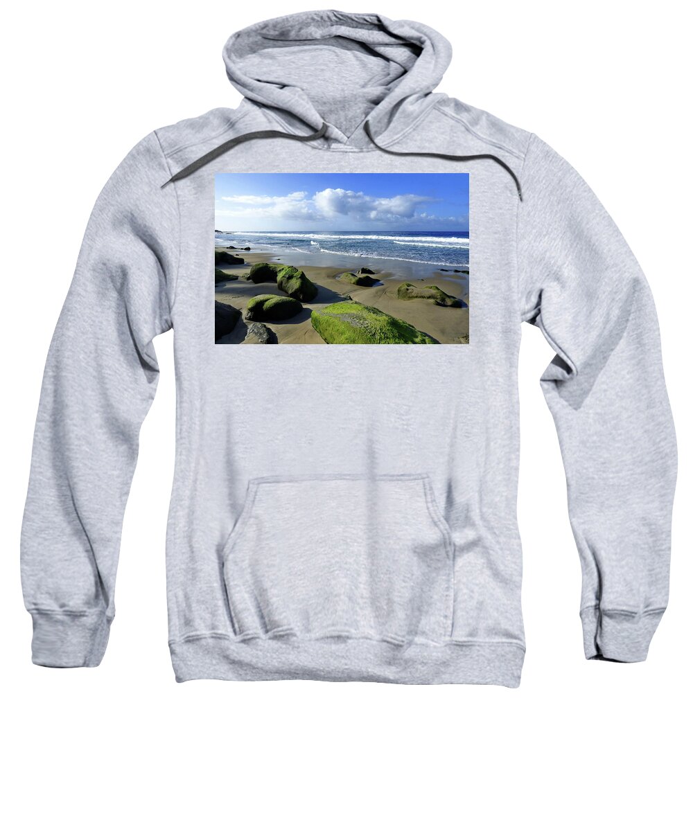Laguna Beach Sweatshirt featuring the photograph Coast of Laguna Beach, California by Lyuba Filatova