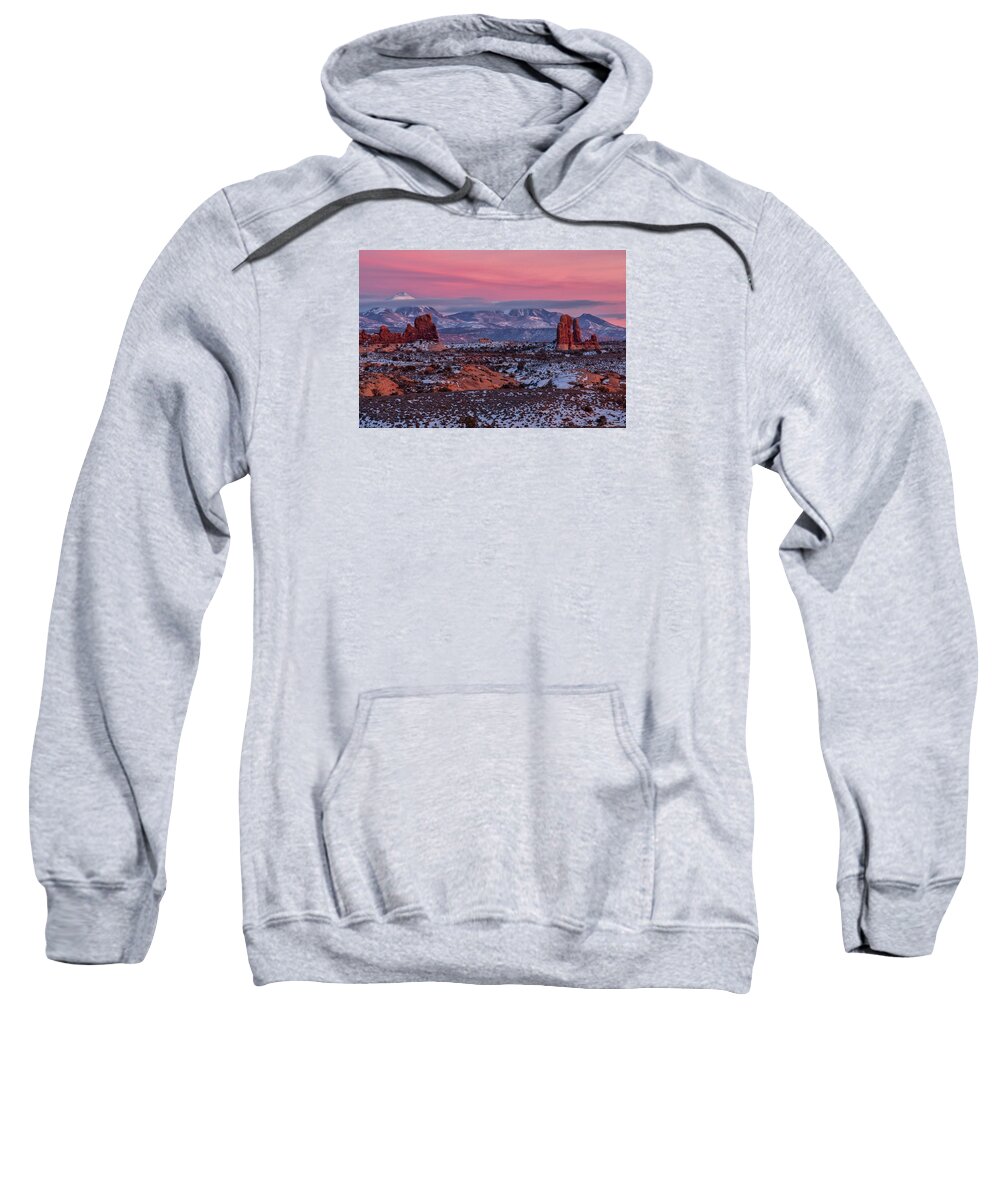 Moab Sweatshirt featuring the photograph Desert Beauty by Dan Norris