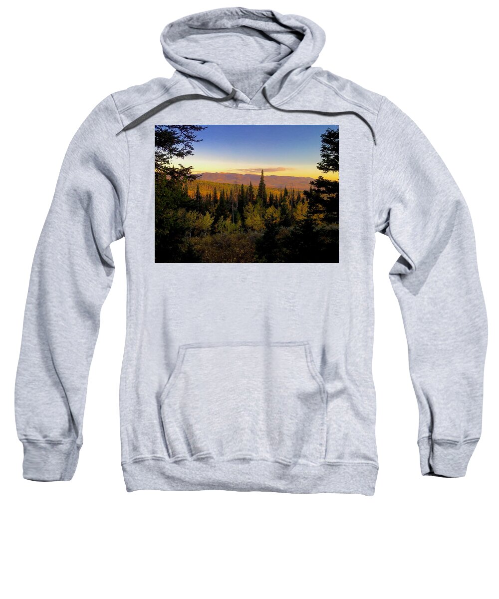  Sweatshirt featuring the photograph Elk Bluff by Kevin Dietrich