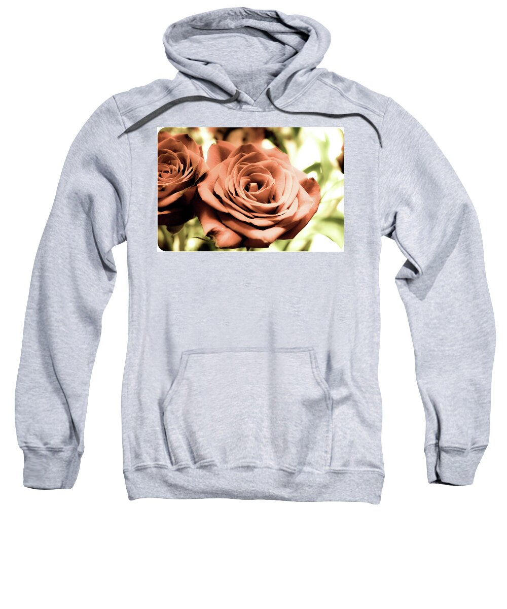 Rose Sweatshirt featuring the photograph Fresh Softness by Michelle Anderson