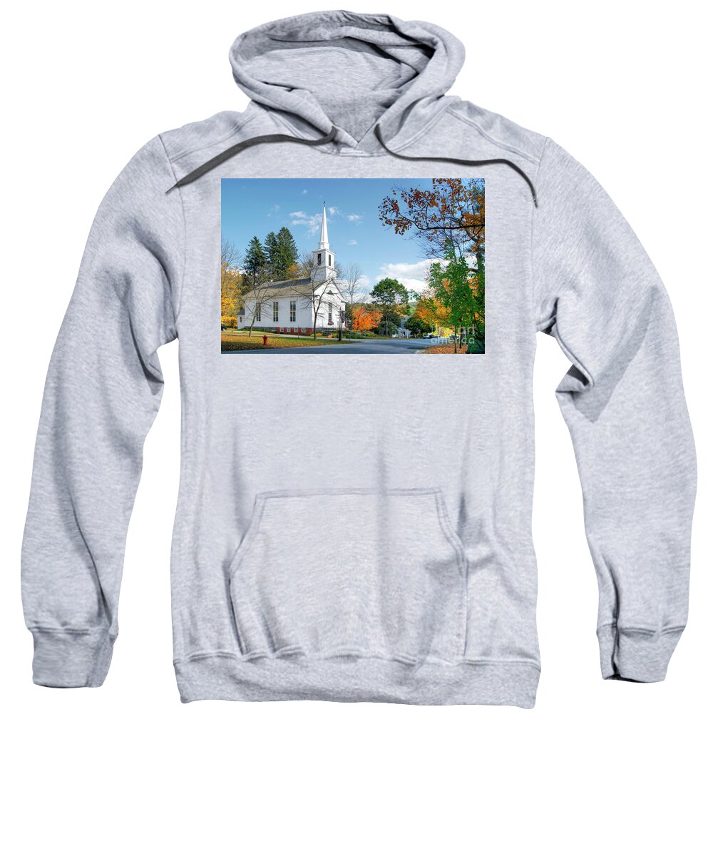 Church Sweatshirt featuring the photograph Grafton Church by David Birchall