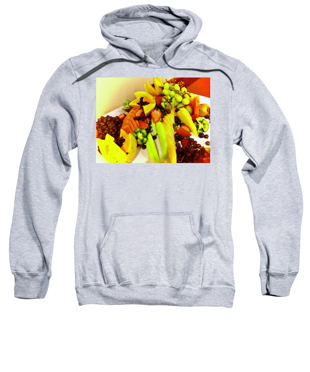 Help Yourself Sweatshirt featuring the photograph Help Yourself by Debra Grace Addison