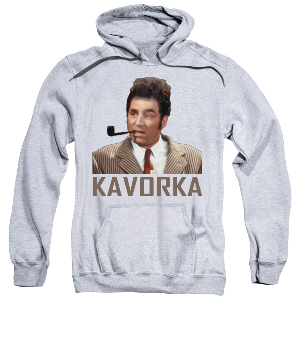 Seinfeld Sweatshirt featuring the digital art Kavorka by Filip Schpindel