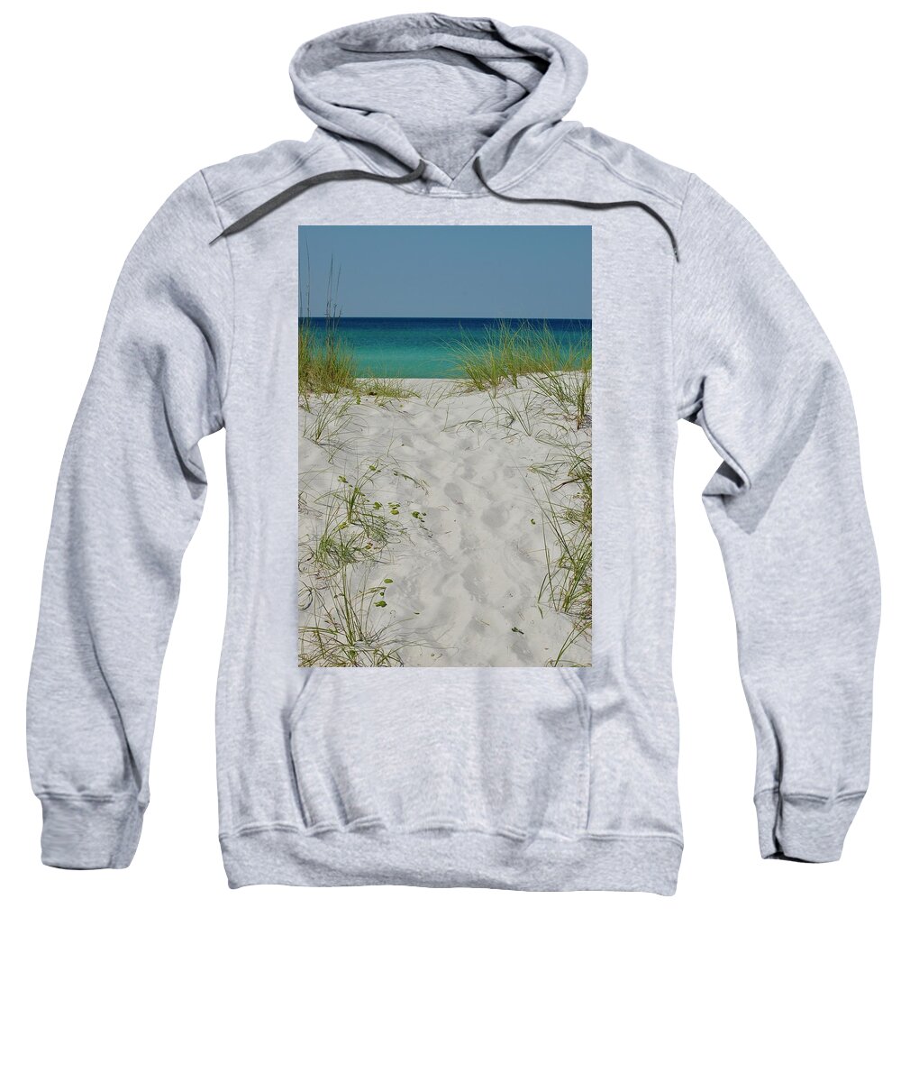 Path Sweatshirt featuring the photograph Path To Paradise by Dennis Schmidt