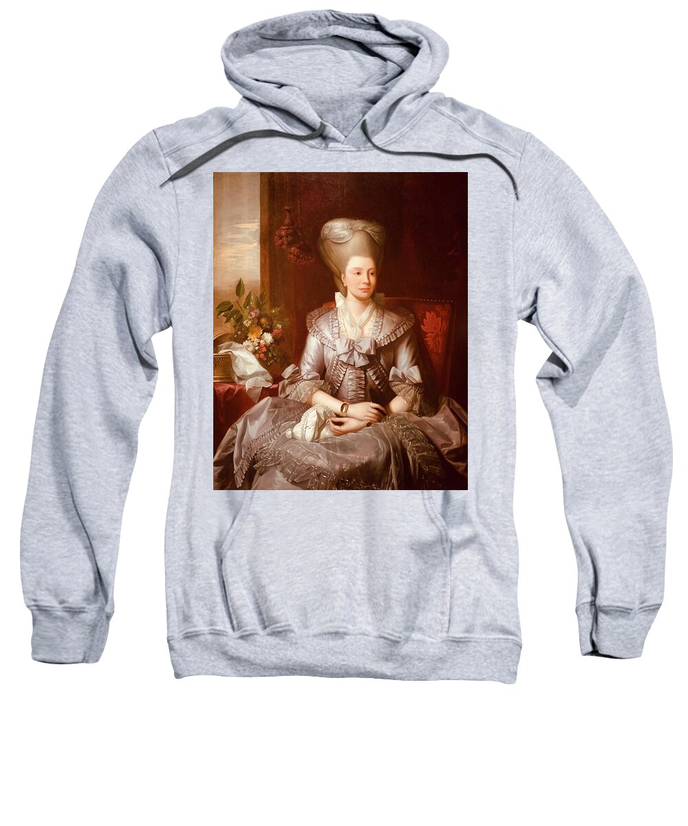 Painting Sweatshirt featuring the photograph Queen Charlotte by Marilyn Hunt