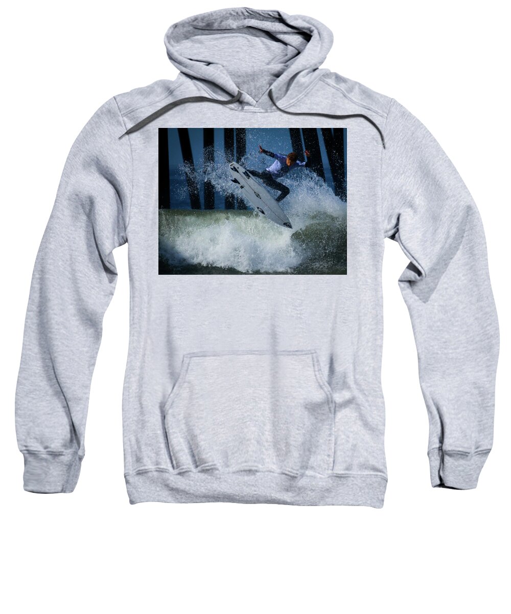  Sweatshirt featuring the photograph Rip by Dr Janine Williams