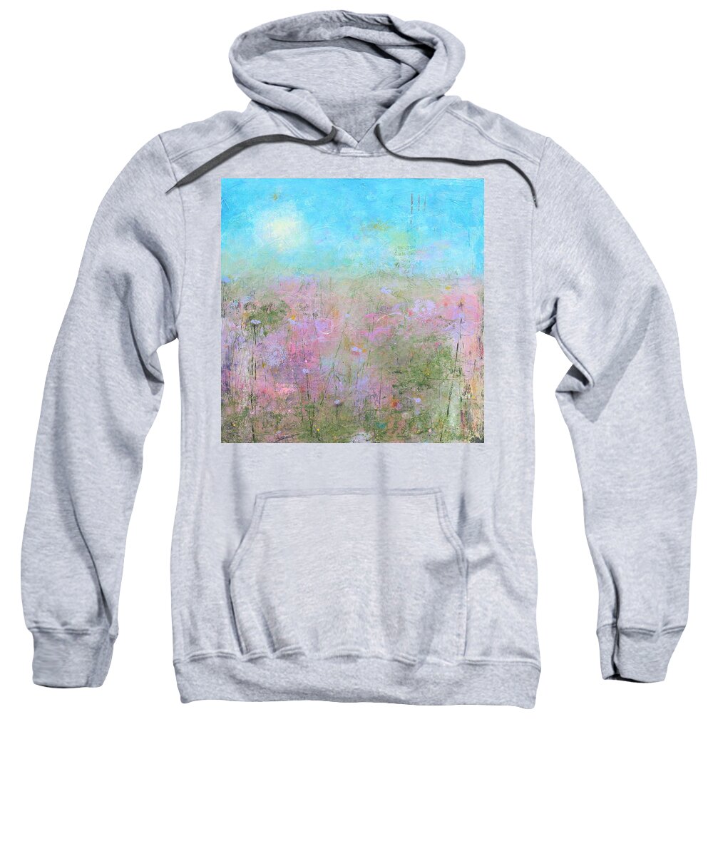 Acrylic Sweatshirt featuring the painting Romantic Hideaway by Brenda O'Quin