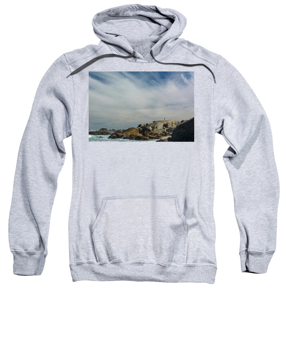Glen Beach Sweatshirt featuring the photograph Glen Beach by Douglas Wielfaert