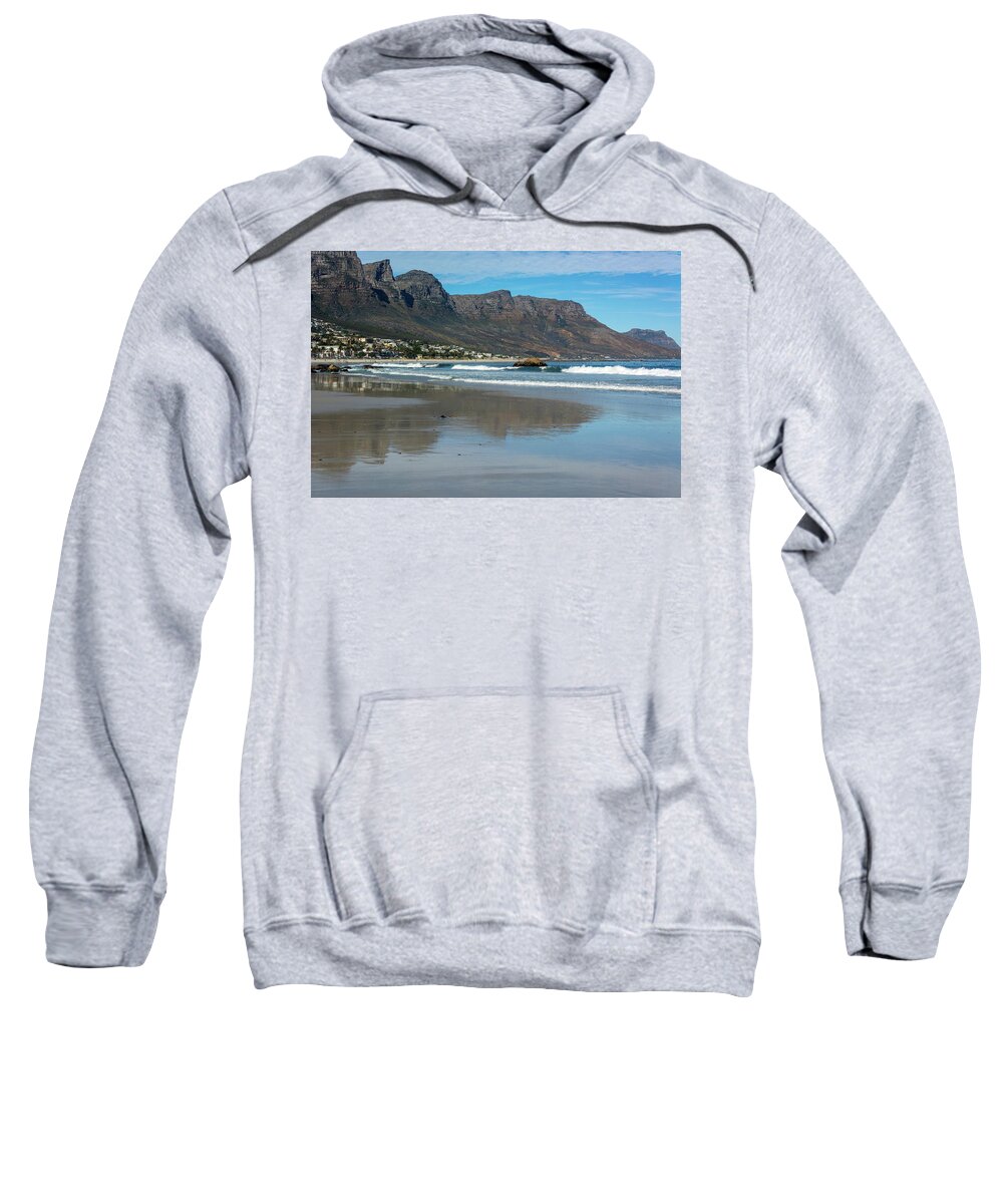 Glen Beach Sweatshirt featuring the photograph Glen Beach Serenity by Douglas Wielfaert