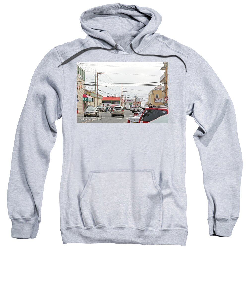 Lifestyle Sweatshirt featuring the photograph Seaside Heights #2 by Ann Murphy