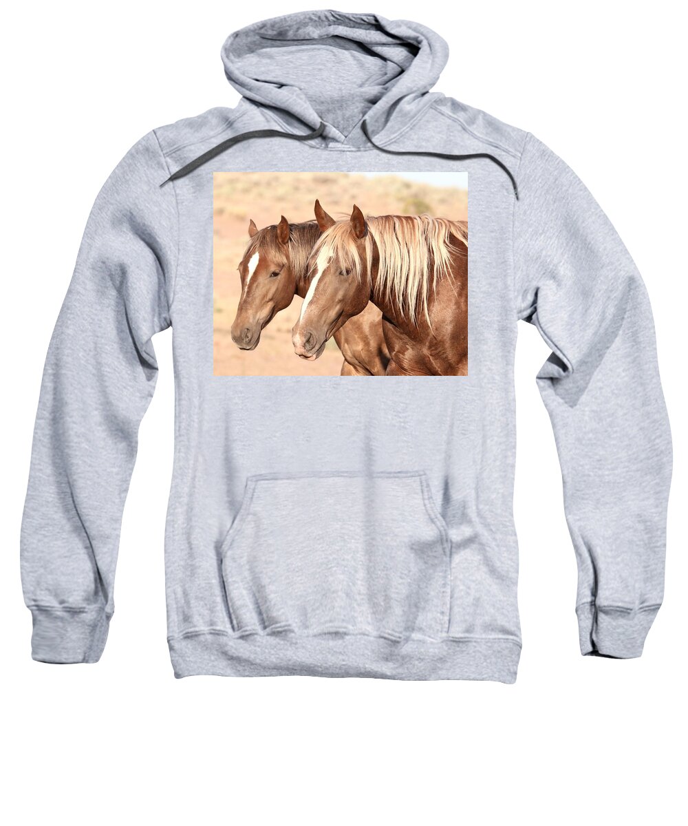 There's A Rumor Going 'round About Me And You Sweatshirt featuring the pyrography There's a rumor going 'round about me and you Stirring up our little range the last week or two by Cheryl Broumley