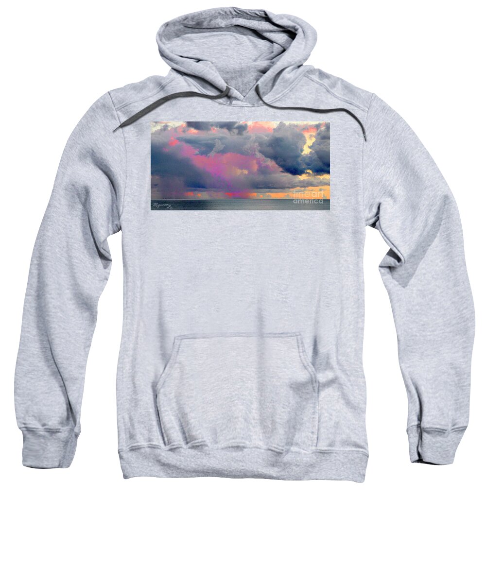 Weather Sweatshirt featuring the photograph Undecided by Mariarosa Rockefeller