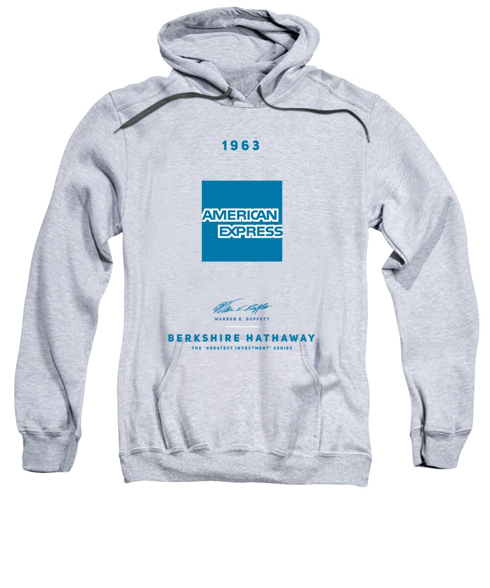 Bare gør eksegese episode Warren Buffett and Berkshire Hathaway Greatest Investment American Express  Adult Pull-Over Hoodie by Invest Merch - Pixels