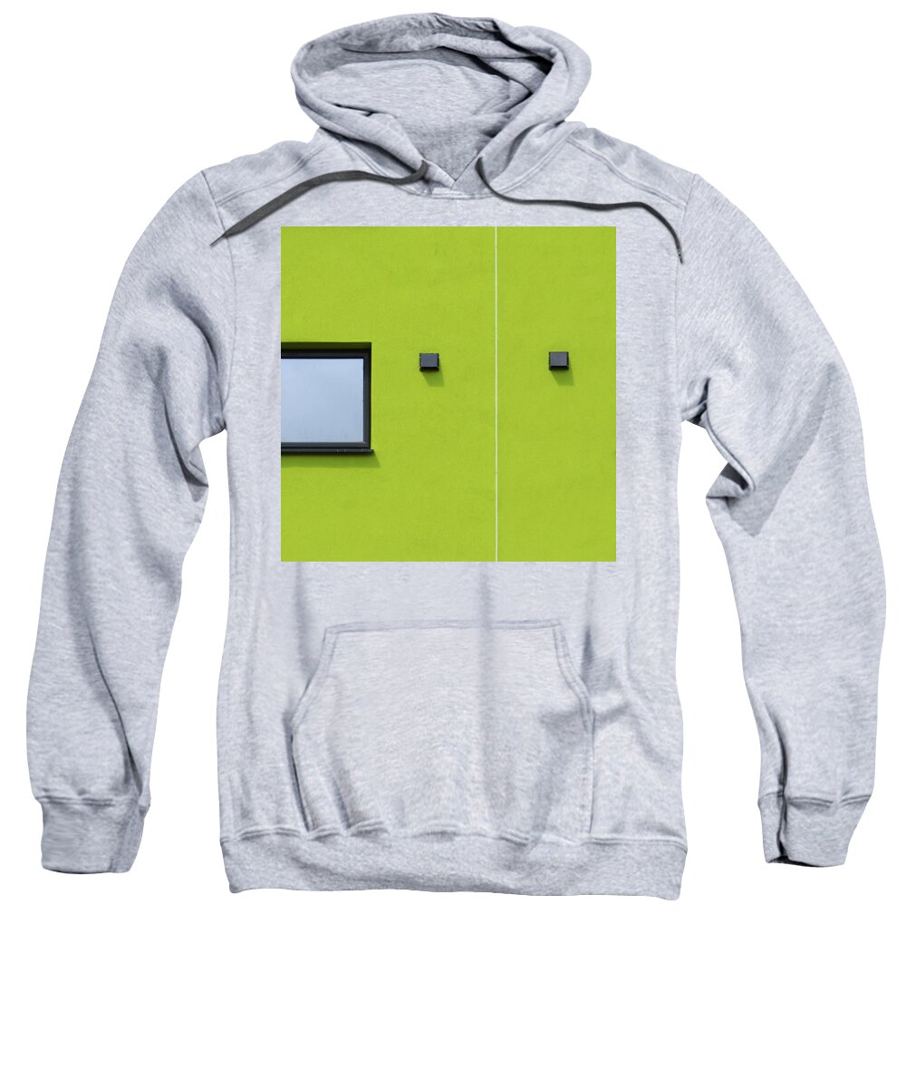 Urban Sweatshirt featuring the photograph Square - Yorkshire Abstract by Stuart Allen