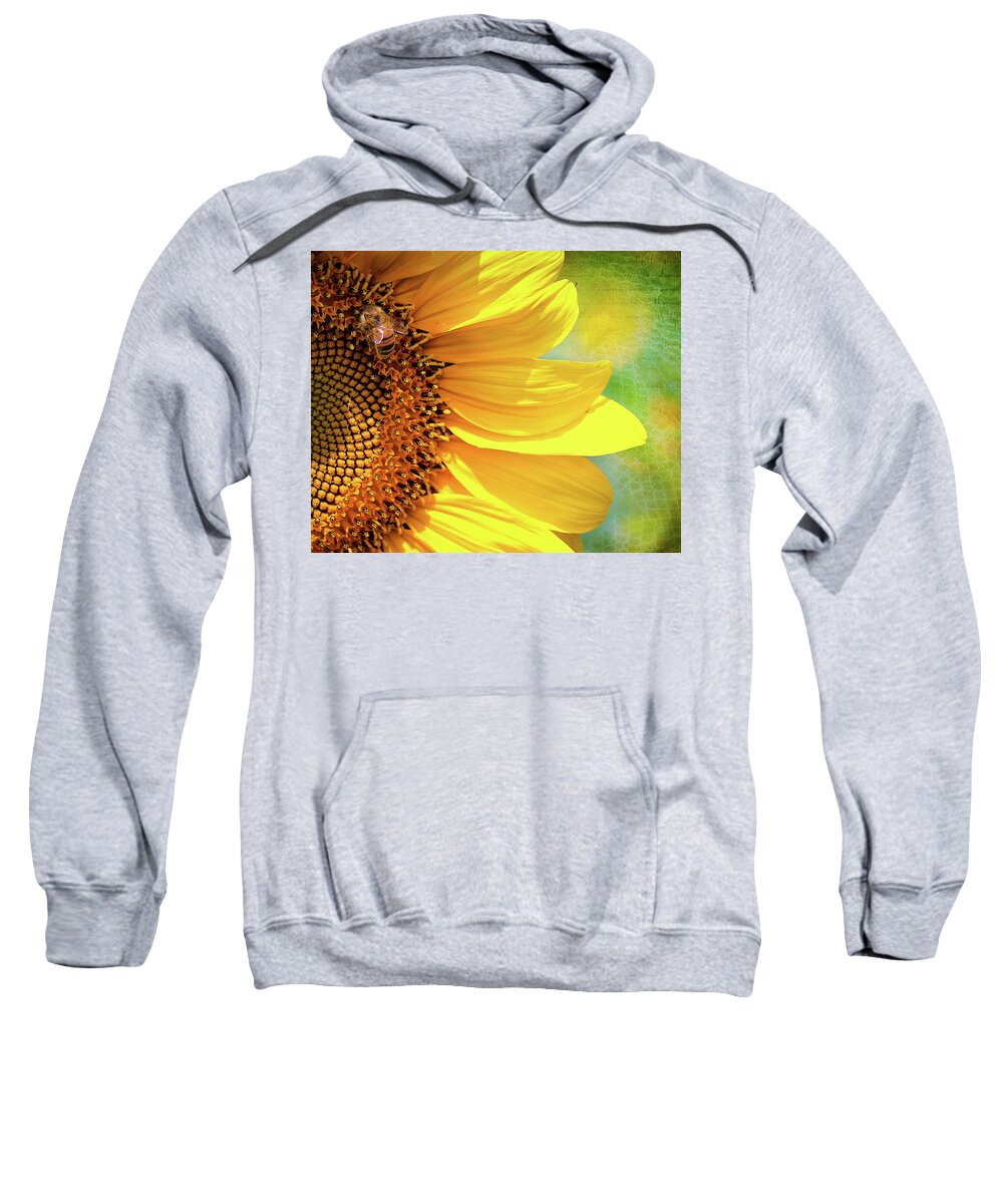 Flowers Sweatshirt featuring the photograph Sunflower #1 by Anna Rumiantseva