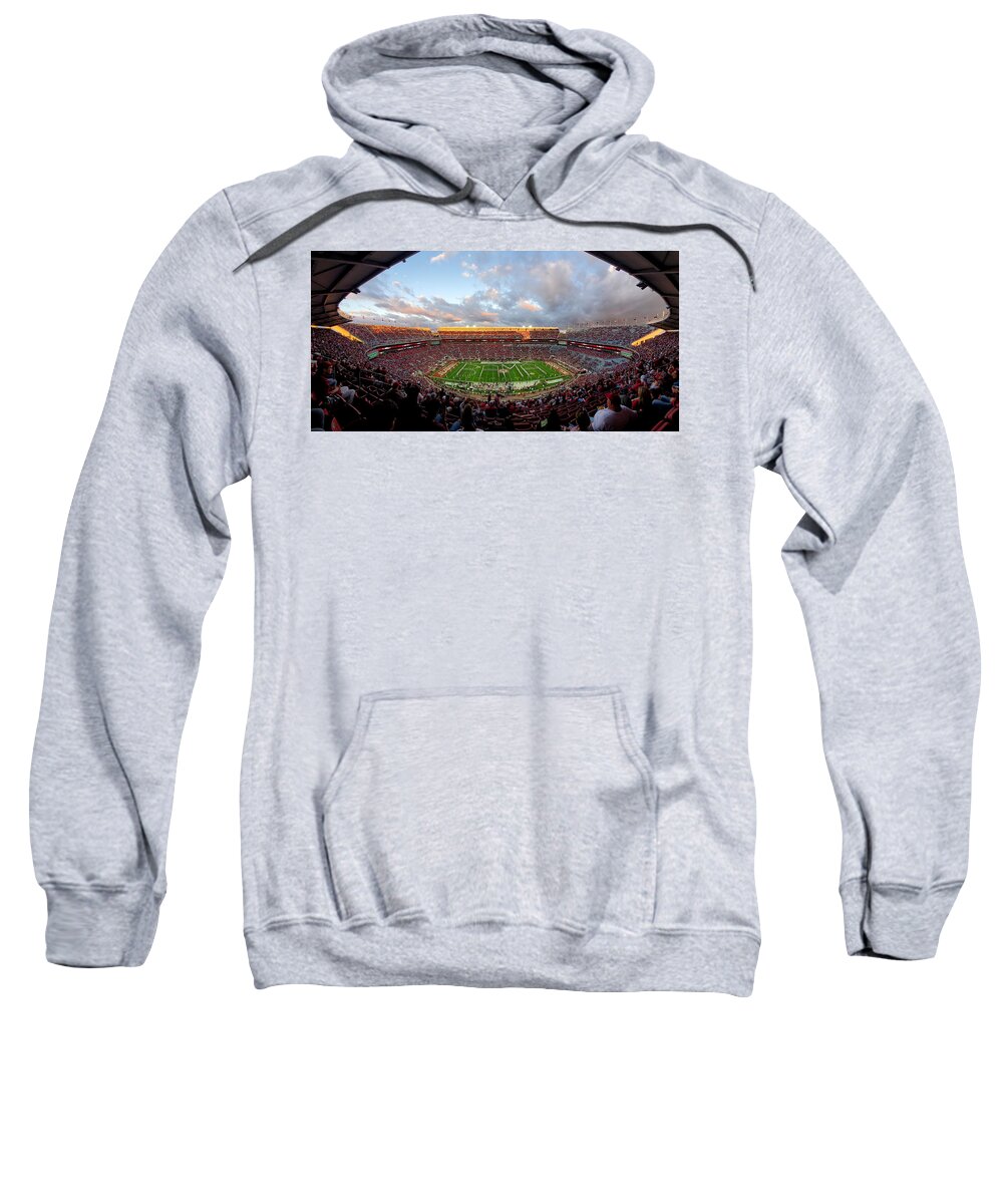 Gameday Sweatshirt featuring the photograph Bama Spell Out Bryant-Denny Stadium #3 by Kenny Glover