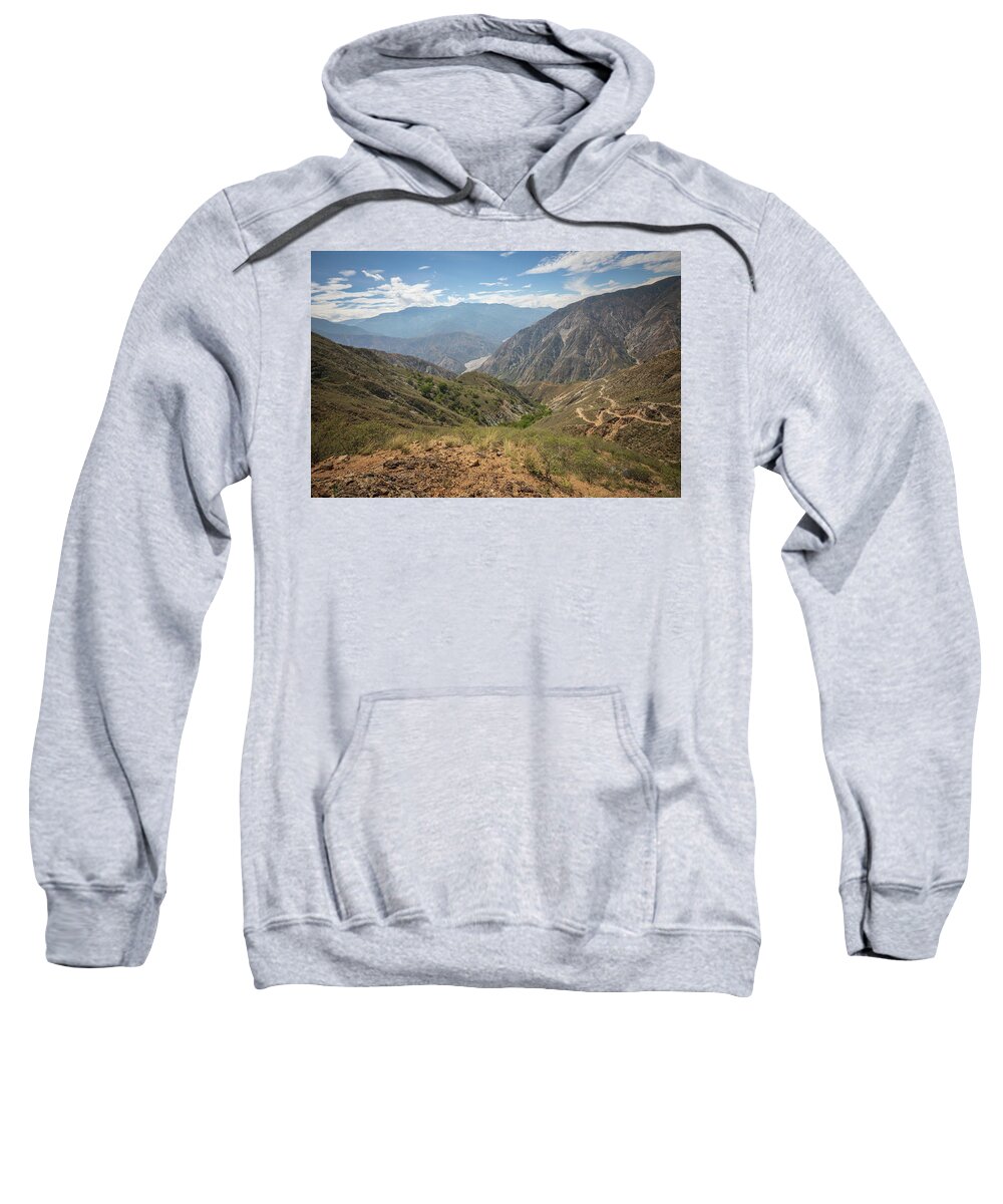 Barichara Sweatshirt featuring the photograph Barichara Santander Colombia #4 by Tristan Quevilly