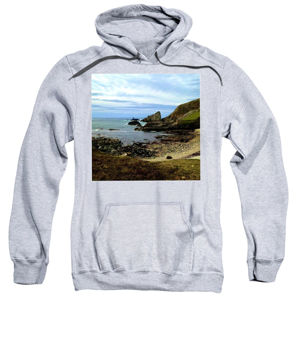 Ireland Sweatshirt featuring the photograph Abandoned Village of Port, County Donnegal by Shirley Galbrecht