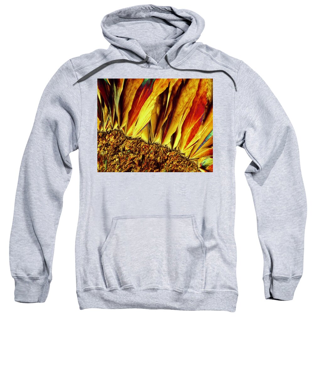 Crystal Sweatshirt featuring the photograph Acetaminophen Series 68-1 by Ivan Amato