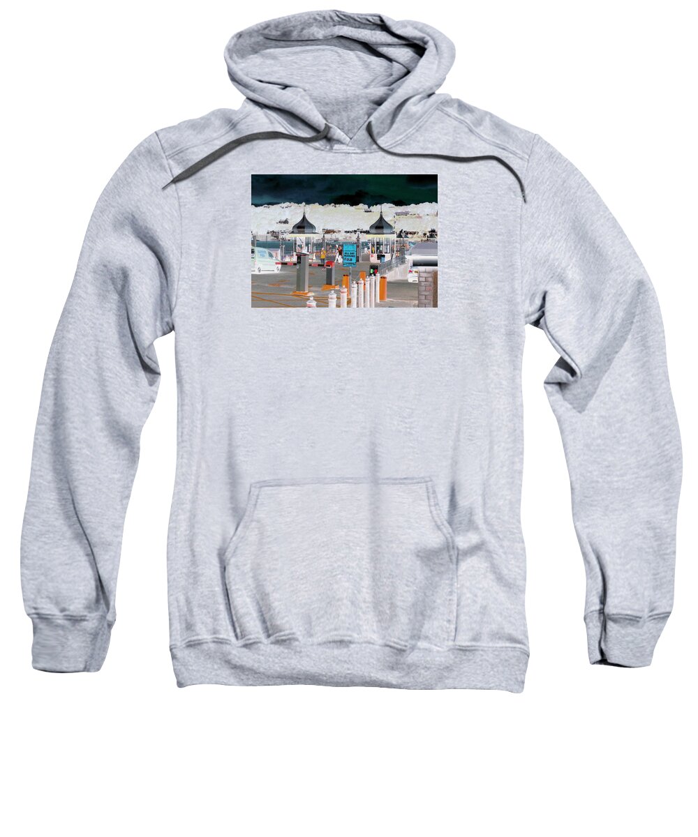 Parking Sweatshirt featuring the photograph All Day Parking by Justin Farrimond