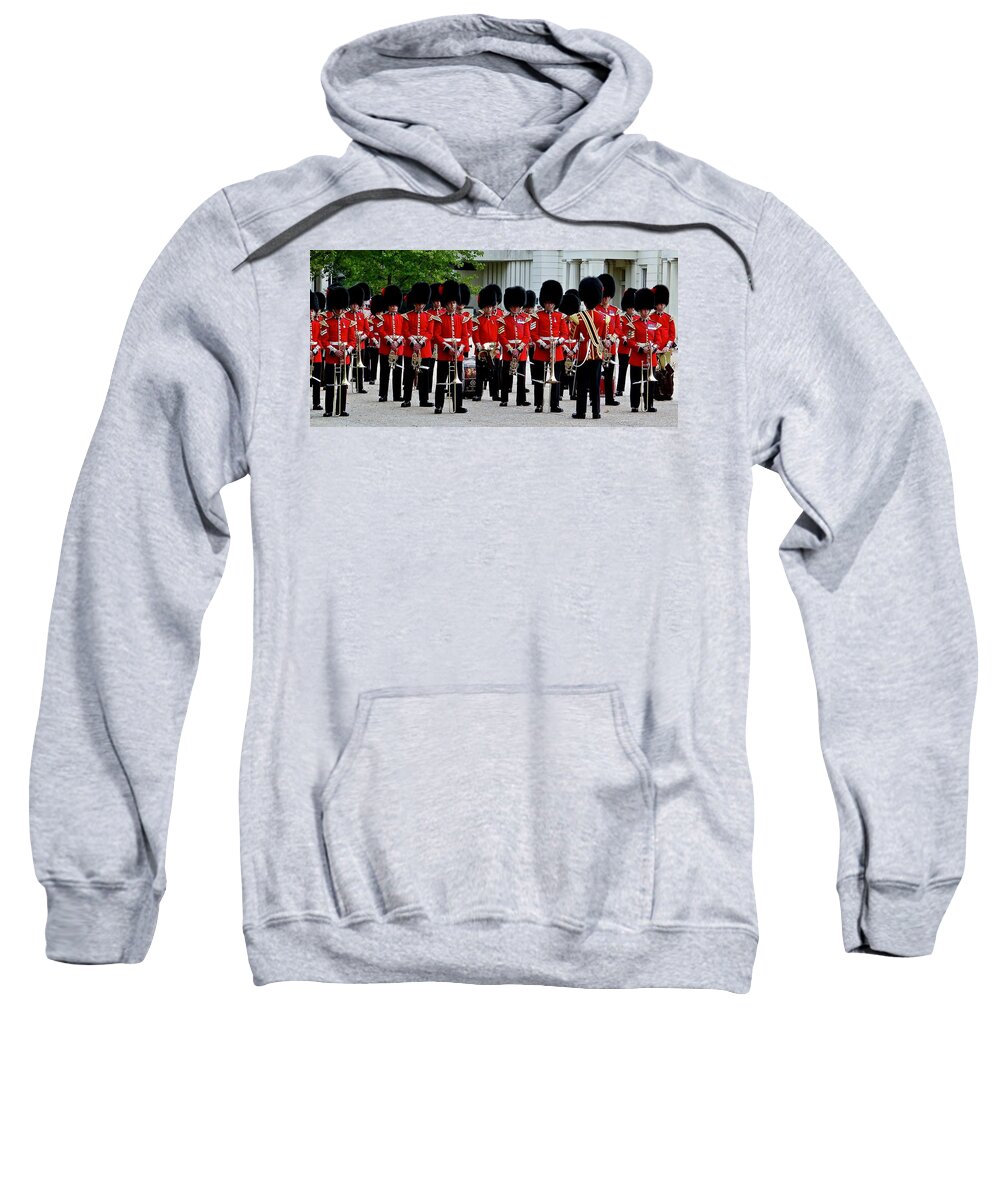 London Sweatshirt featuring the photograph Altogether Now by Ira Shander