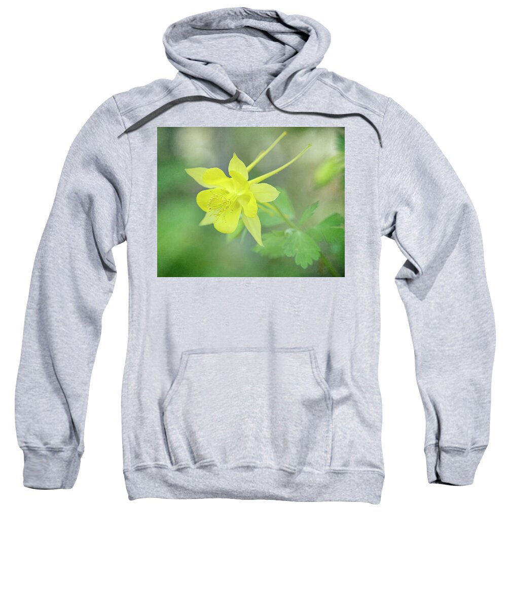 Flower Sweatshirt featuring the photograph Announcing Spring by Teresa Wilson