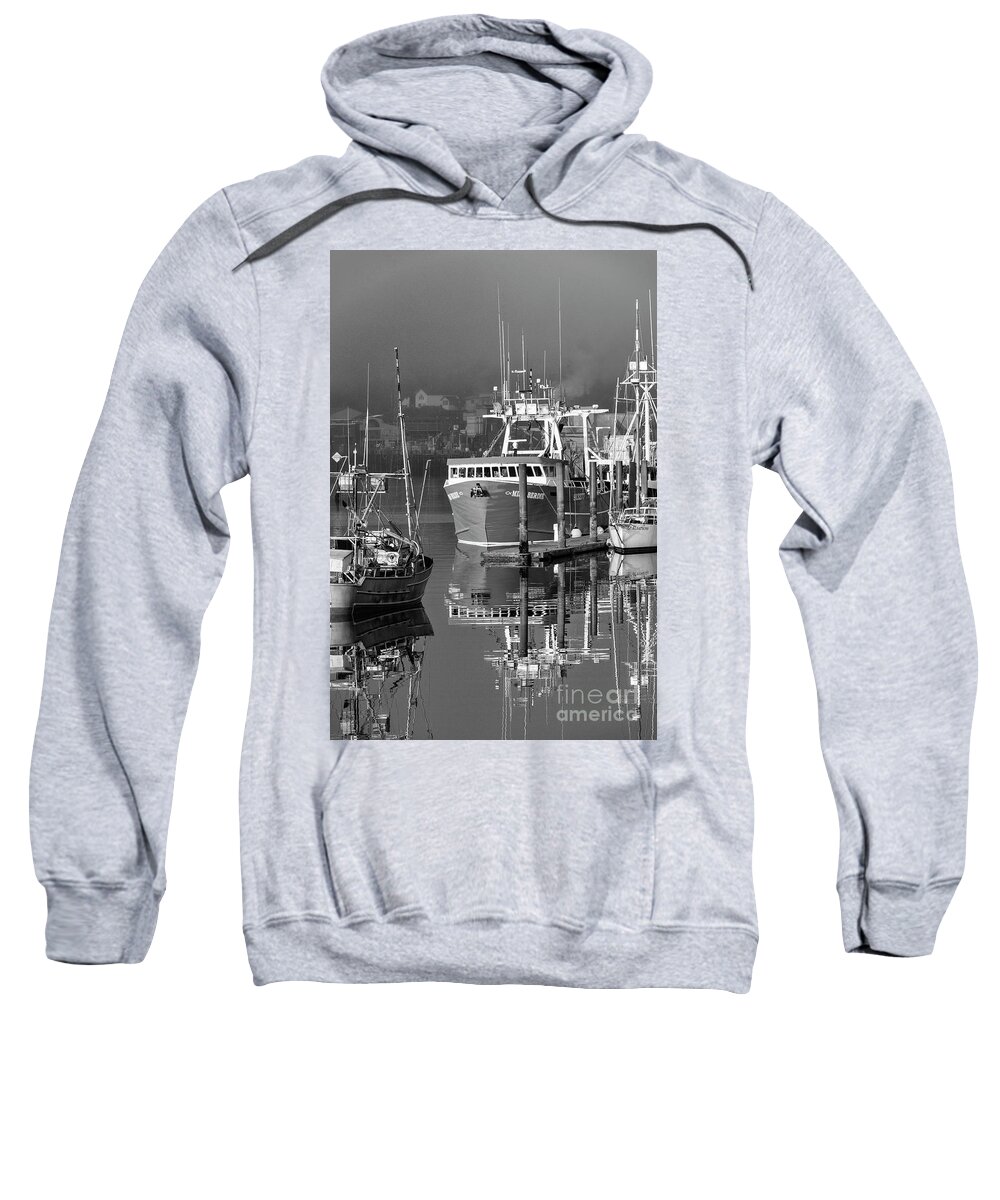 Harbor Sweatshirt featuring the photograph Another Day Another Dollar by Sandra Bronstein