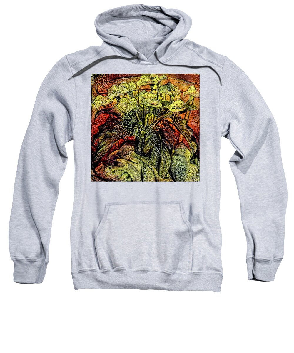 Autumn Sweatshirt featuring the painting Autumn Awakes by Jeremy Holton