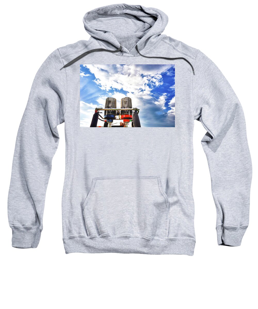 Co Sweatshirt featuring the photograph Balloon Fest by Doug Wittrock