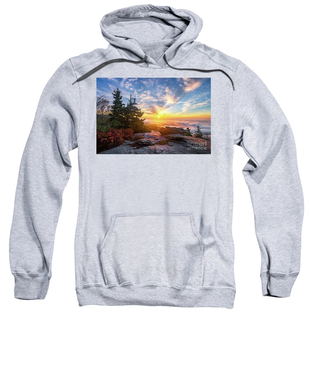 North Carolina Sweatshirt featuring the photograph Beacon Heights Two by Anthony Heflin