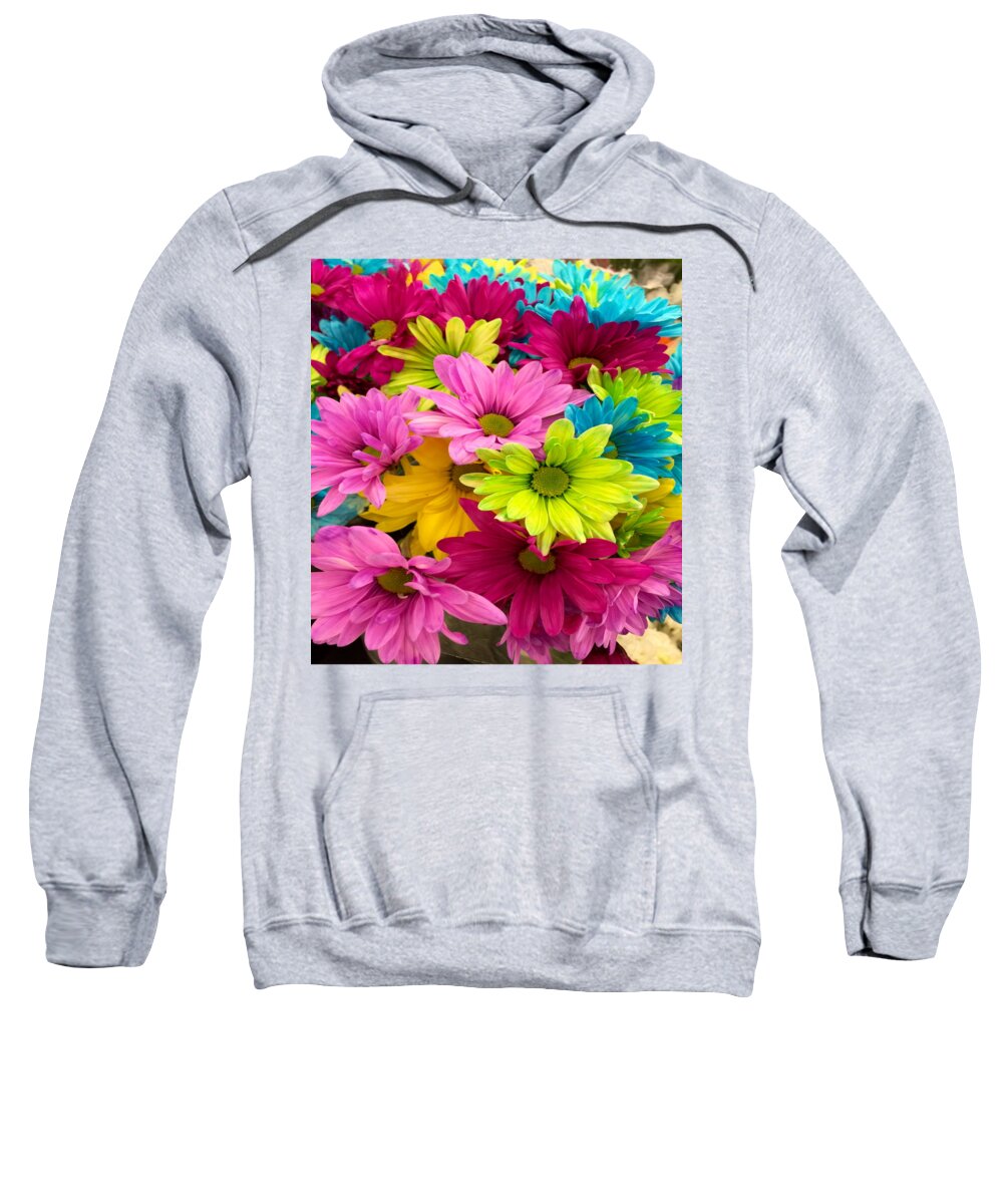 Flowers Sweatshirt featuring the digital art Beautiful Flowers by Dolores Boyd