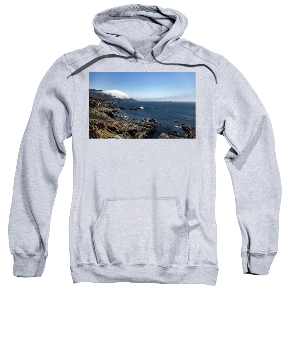 Big Sur Sweatshirt featuring the photograph Big Sur Coastline by Ant Pruitt