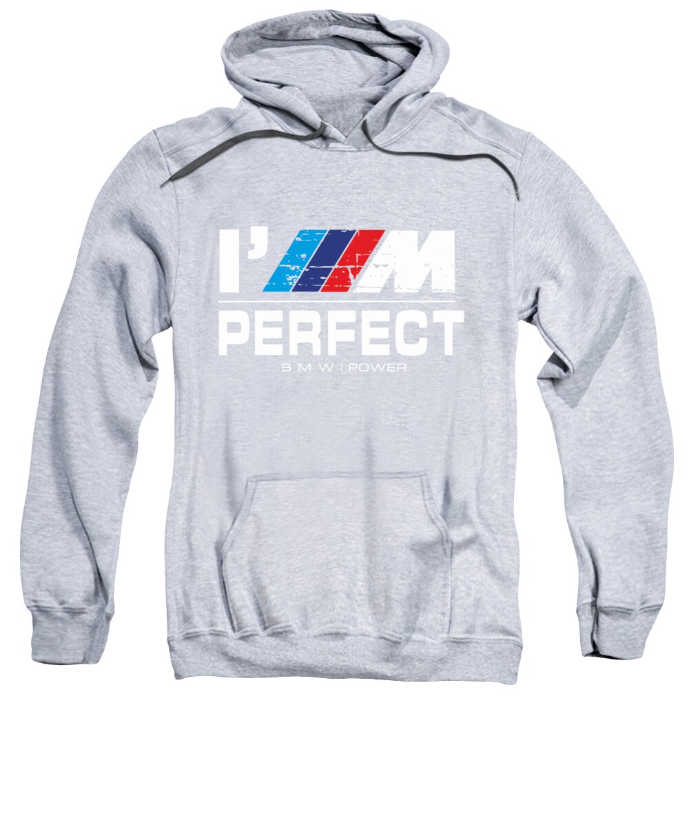 Bmw M Power Adult Pull-Over Hoodie by Malika Gina Farida - Pixels