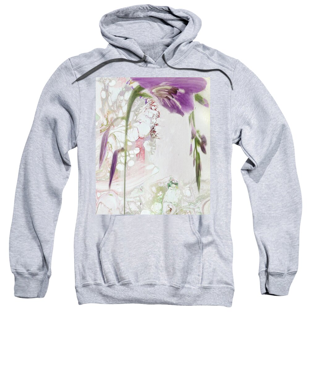 Floral Sweatshirt featuring the photograph Bring Me Flowers by Karen Lynch