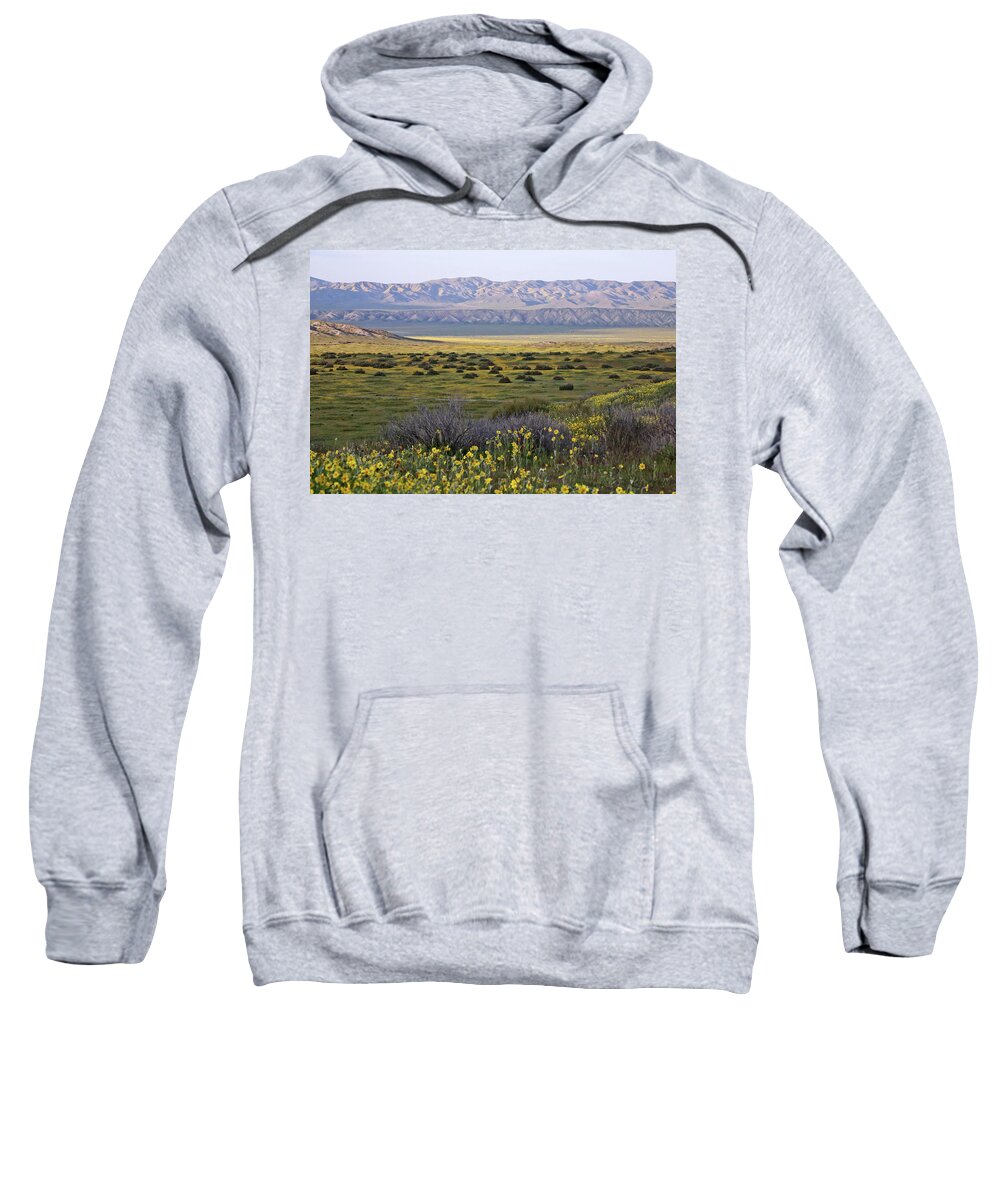  Sweatshirt featuring the photograph Carrizo Plain National Monument #1 by Carla Brennan