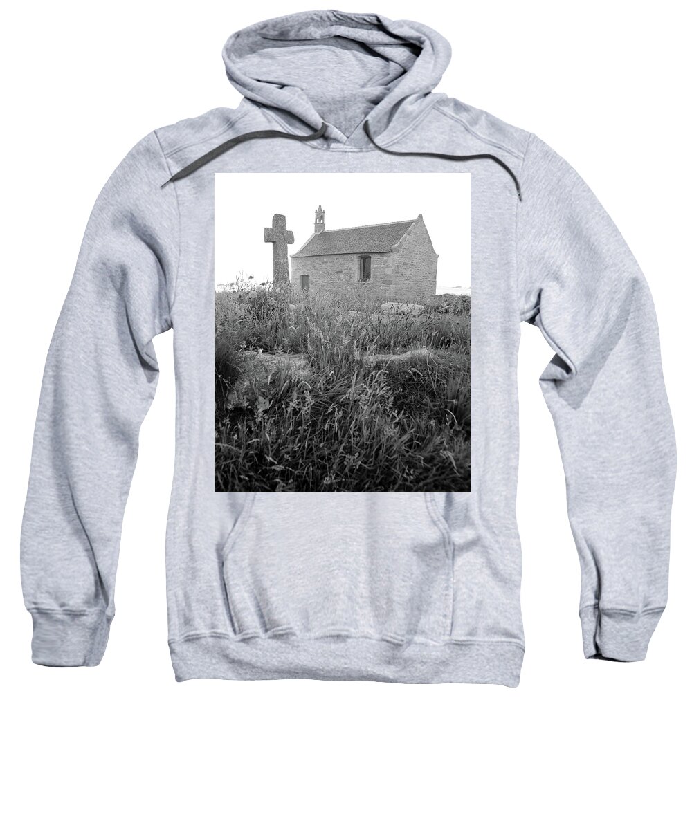 Brittany Sweatshirt featuring the photograph Chapel of St. Samson by Jim Feldman