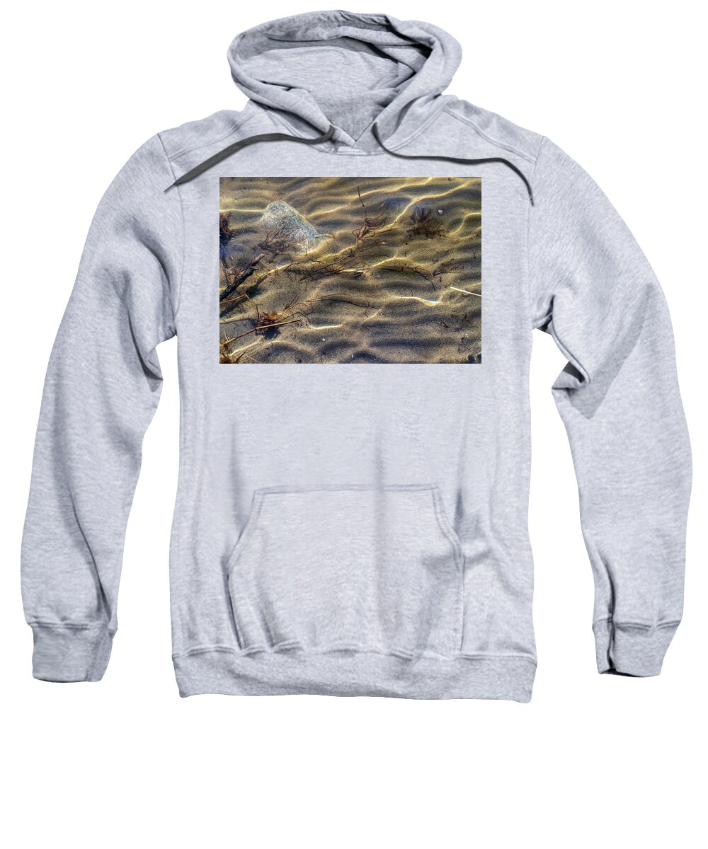 Water Sweatshirt featuring the photograph Clean Water - Upper Delaware River Photography by Amelia Pearn