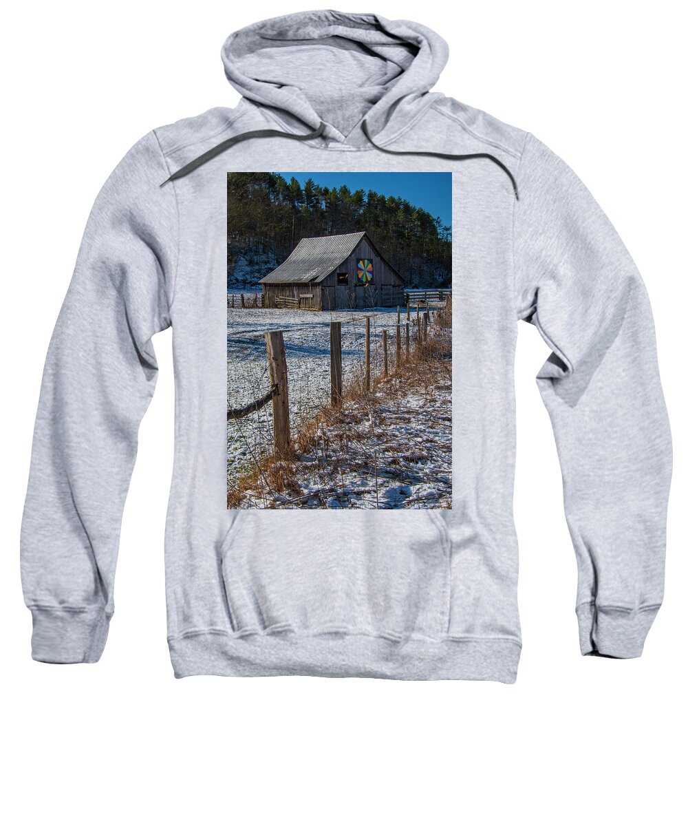 West Virginia Sweatshirt featuring the photograph Country Life by Melissa Southern