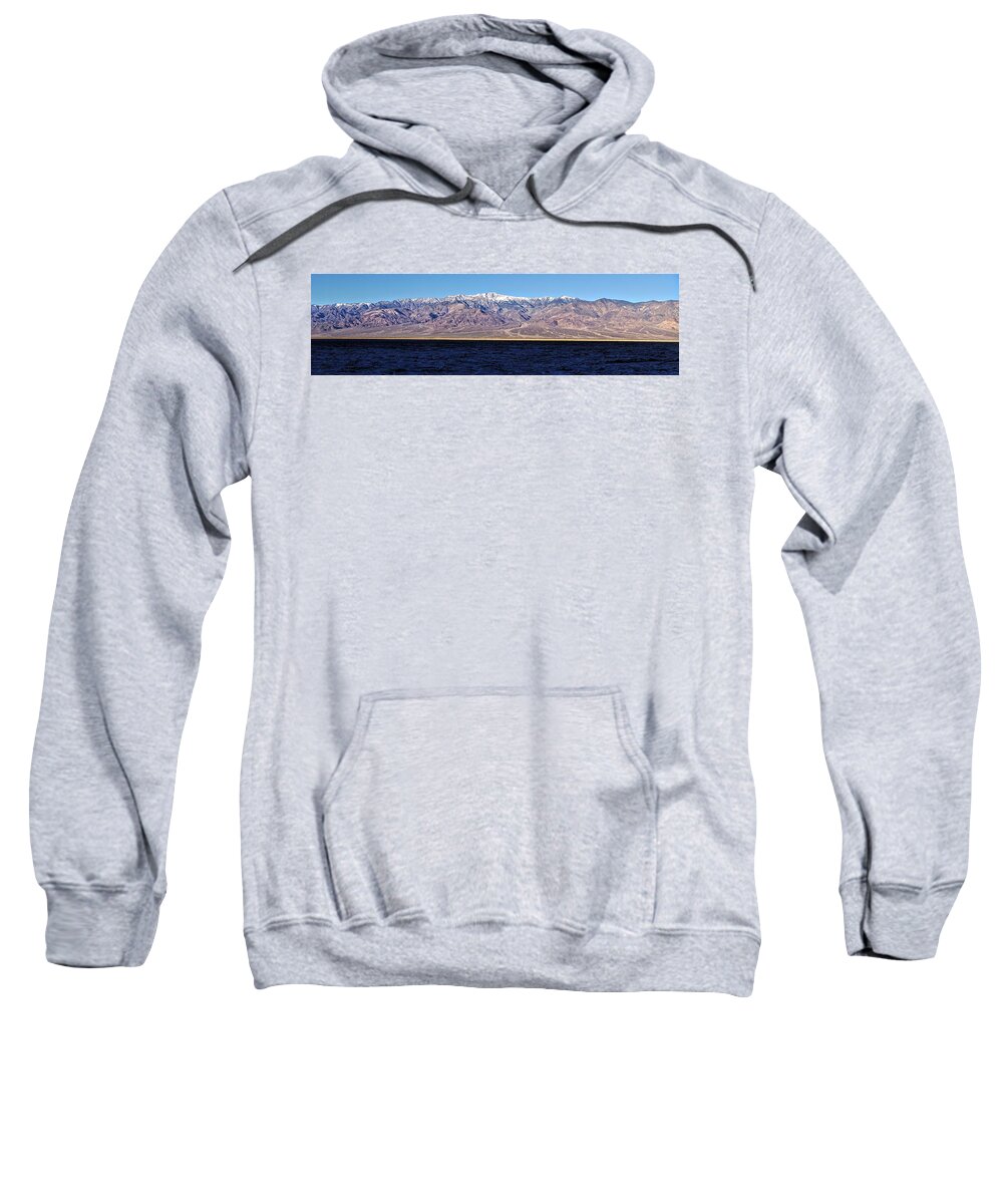 Death Valley National Park Sweatshirt featuring the photograph Death Valley Heights by Brett Harvey