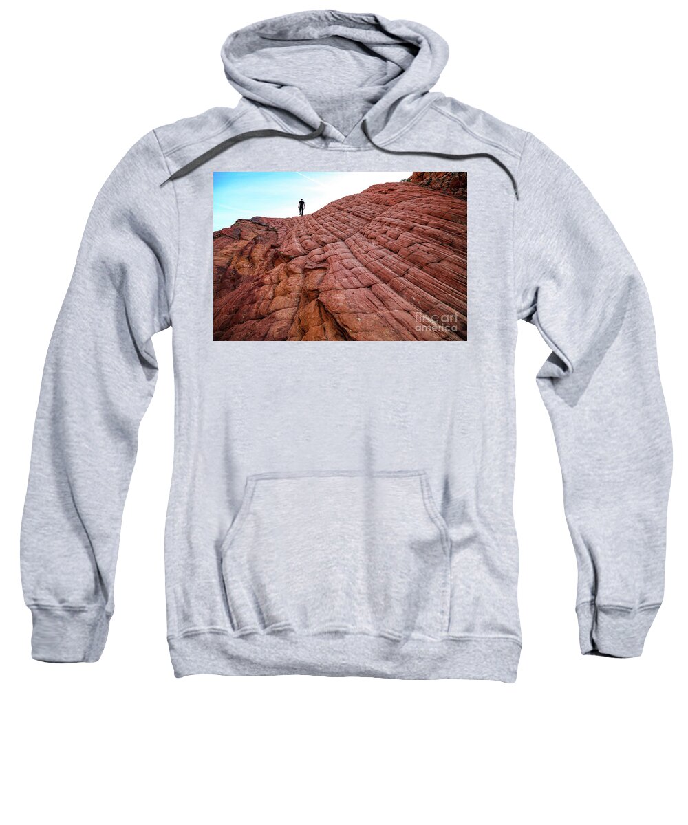 Utah Sweatshirt featuring the photograph Eternity by Erin Marie Davis