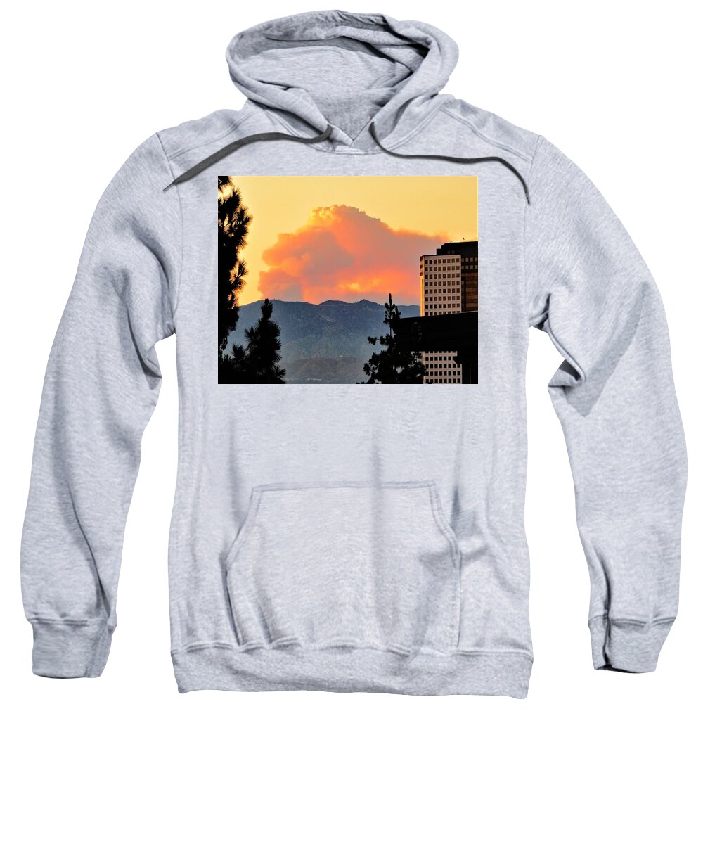 Mountains Sweatshirt featuring the photograph Evening Mountains by Andrew Lawrence