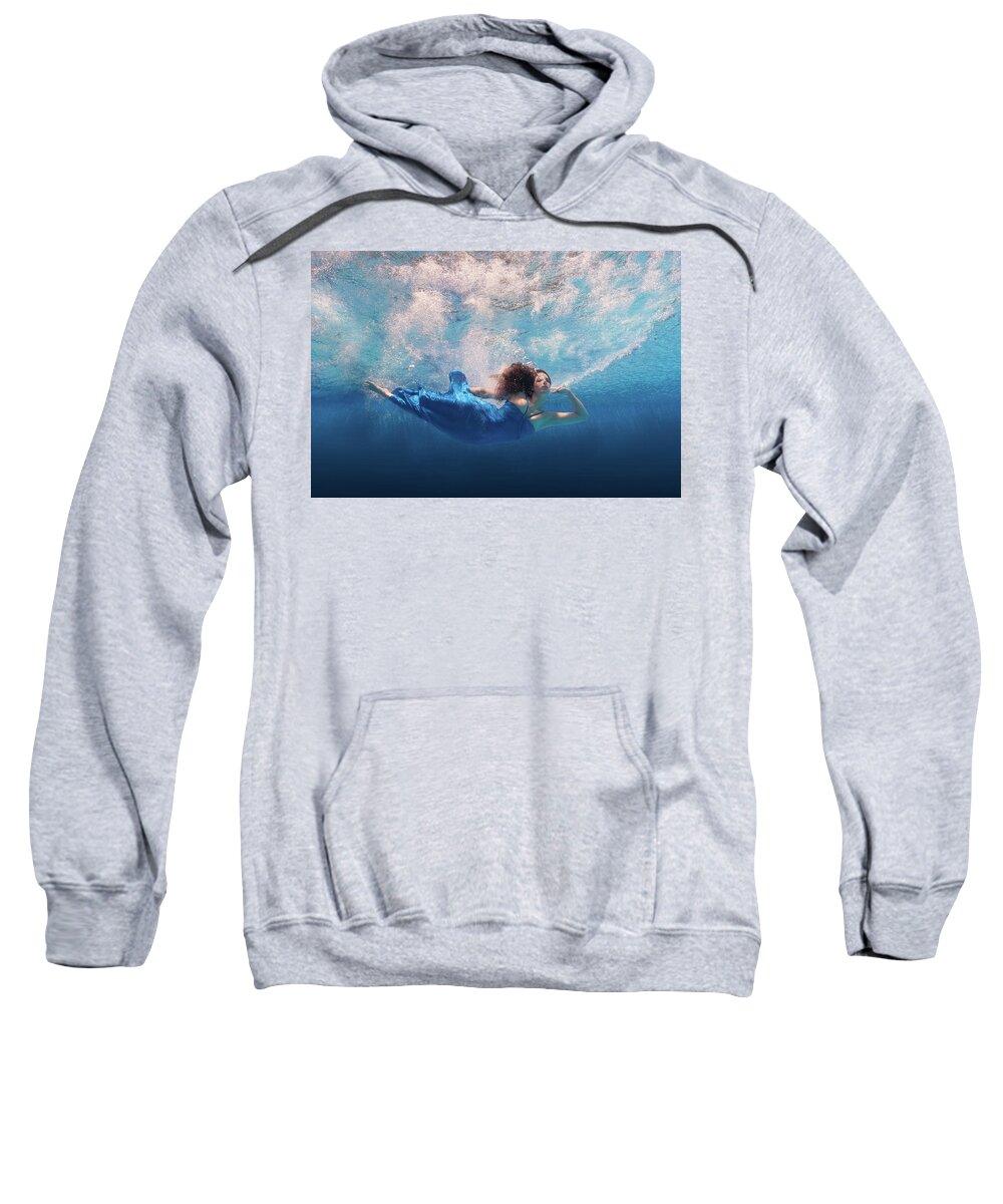 Fallen Sweatshirt featuring the photograph Falling - VI by Mark Rogers